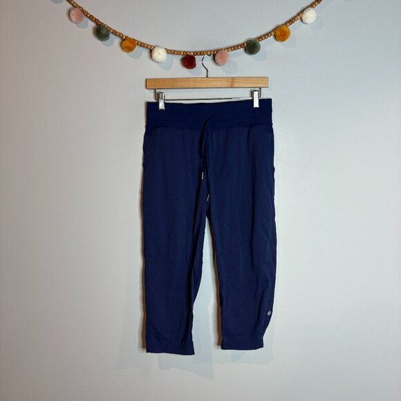 Lululemon Dance Studio blue cropped pants - Picture 1 of 5